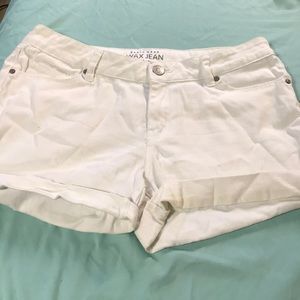White shorts